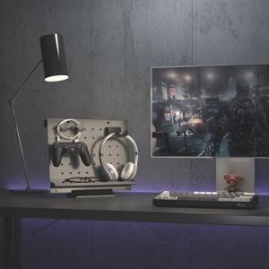 Buy cheap Flexible Metal Pegboard Desk Accessories for Office Gaming Home Magnetic Privacy Panel from wholesalers