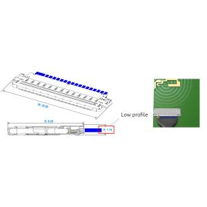 Buy cheap 60P EDP Cable 20790-060E-02 0.4mm Pitch Horizontal Mating Type Micro-coaxial Connector from wholesalers