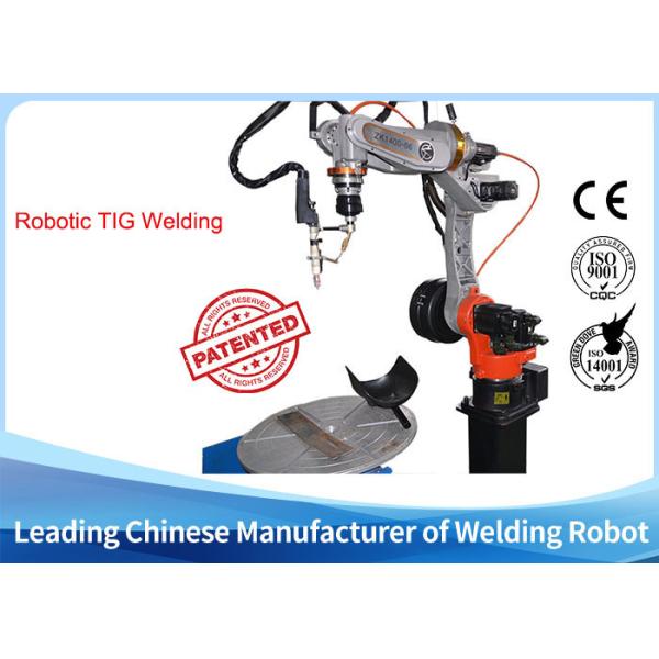 Quality Aluminum Arc Welding Robot Cell , Mig Welding Equipment Workstation for sale