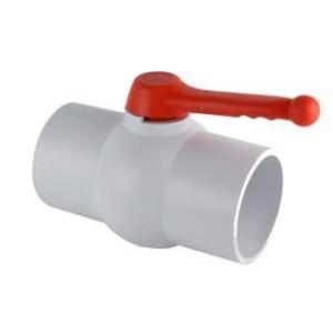 Buy cheap QX-001 Long Handle 1/2 rdquor -4 rdquor PVC Ball Valve with Thread or Socket Connection from wholesalers