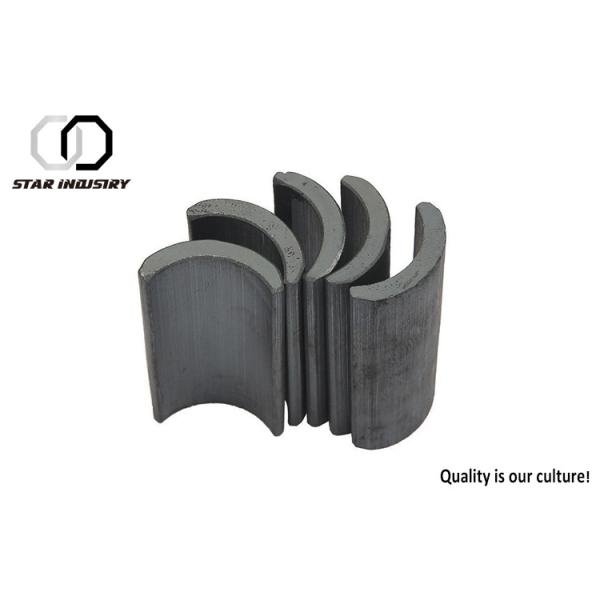 Quality Precision Permanent Ferrite Magnet , Ferrite Arc Magnet OEM ODM Available for sale