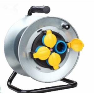 Buy cheap 250V 16A Electrical Extension Cord Reel , Waterproof Extension Cable Drum With Cover from wholesalers