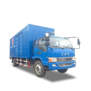 Buy cheap China JAC 4x2 5 Tons 7 Tons Cargo Van Truck Euro 3 Light Duty 80km/h from wholesalers