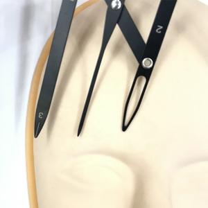 Buy cheap Black Stainless Steel Permanent Eyebrow Shaving Tool Easy To Operate from wholesalers