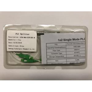 Buy cheap 1x2 Mini Type SCAPC Fiber PLC Splitter from wholesalers