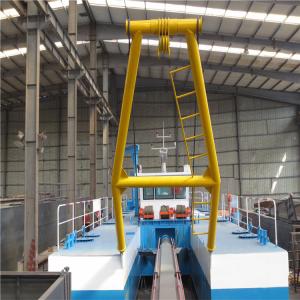 Diesel Engine Draft 1.3m Sand Dredger River Sand Mining machine