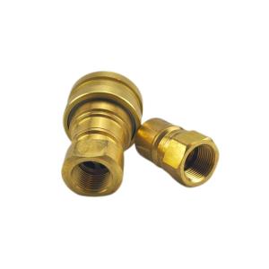 1'' Pneumatic Brass Quick Coupler , Brass Quick Release Coupling