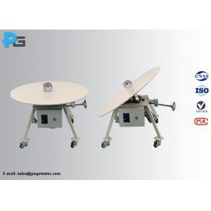 Buy cheap Inclined Plane Stability Test Equipment with 0-30° Tilted 1r/min Rotation Speed and 50-125KG Bearing Capacity from wholesalers