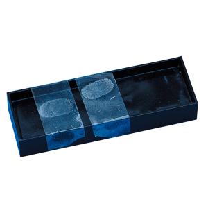 Buy cheap P021 Black fingerprint background box from wholesalers