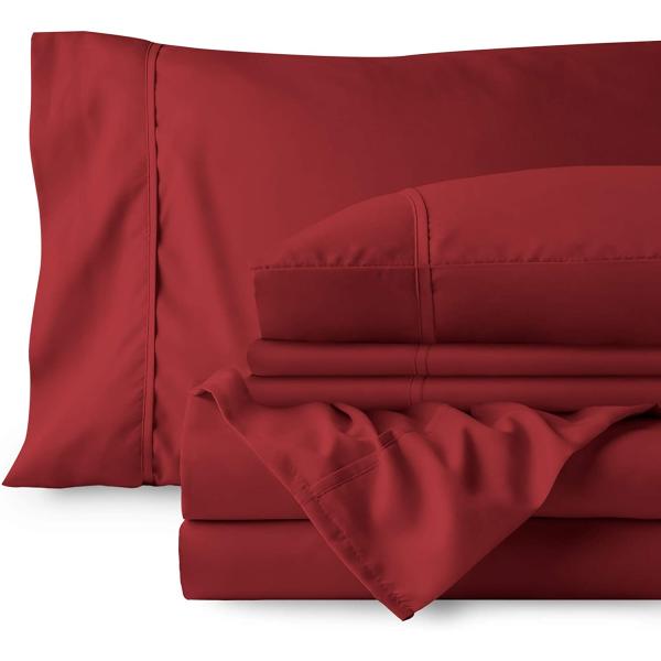 Buy cheap 100% Polyester Microfiber Plain 5mm Trim Luxury Bedding Sheet Sets for 6PCS in Xinpai from wholesalers