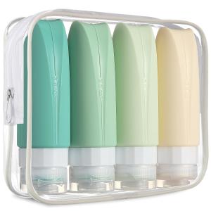 Buy cheap Refillable Silicone Travel Container Set BPA Free Reusable 90ml from wholesalers