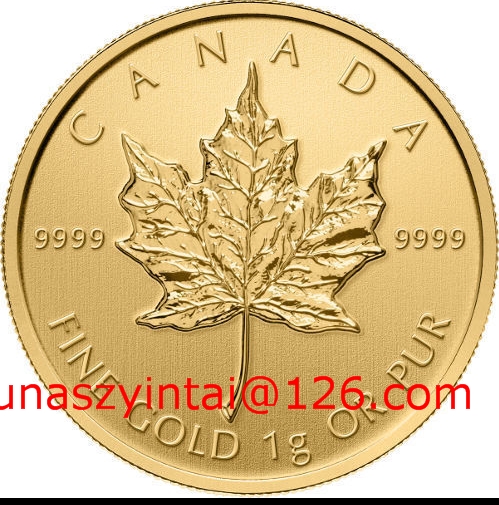 Reverse Proof Maple Leaf Coins in Gold and Silver