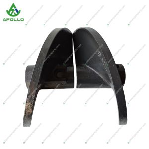 China APOLLO Left Main Auger Blade ADL0137 Asphalt Paver Part on sale