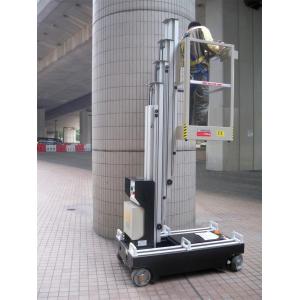 Buy cheap Single Mast Lift For Fixture Works , 6.2m Height Self Propelled Work Platform product