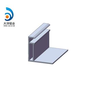 Buy cheap 30 Series Aluminium Solar Mounting Structure Anodic Oxidation Spray from wholesalers