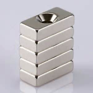 Buy cheap Customized Strong N42 Countersink Neodymium Permanent Rectangle Magnet from wholesalers