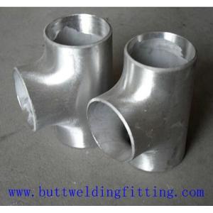 China Super duplex uns s32750 Stainless Steel Tee 1 - 48 inch  ASME B16.9 on sale