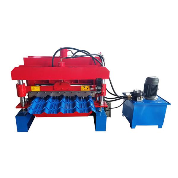 Quality Electric PLC Tile Glazed Tile Making Machine for sale