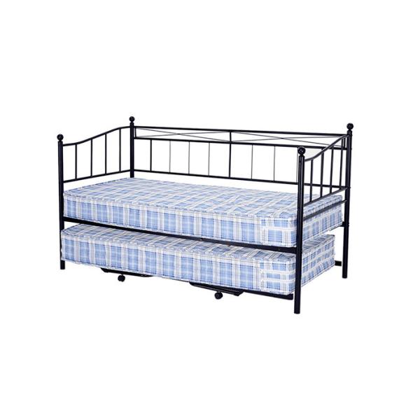 Buy cheap Custom Indoor 0.6mm Metal Daybed Frame With Trundle from wholesalers