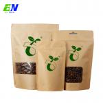 Buy cheap Biodegradable Recycled Stand Up Pouch with translucent window from wholesalers