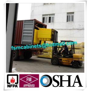 Oil Drum Spill Pallet Containments , Fire Resistant File Cabinet For Drum Spill