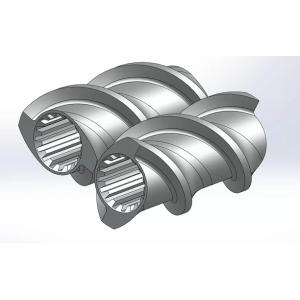 Buy cheap Twin Screw Extruder Flight Shovel Elements Used In Feeding Section from wholesalers