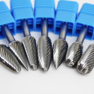 SA Cylinder Shape Tungsten Carbide Burr Bits, Single Cut - 6mm Shank