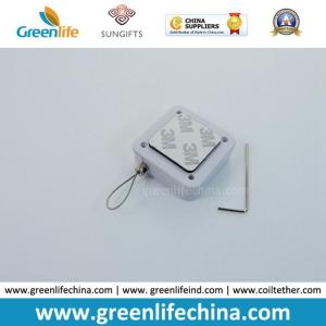 China Factory Supply White Square Plastic Retracting Security Cable Display on sale