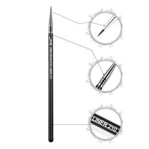 Buy cheap Jessup Single Eyeliner Makeup Brush Black Silver Makeup Tools from wholesalers