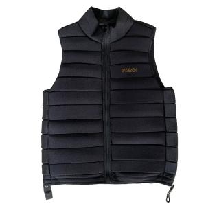 Buy cheap Lightweight Horse Riding Vest for Adults Breathable Black EVA Mesh Fabric Elastic Stain from wholesalers