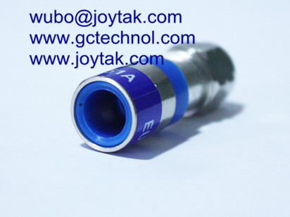 F Compression Connector coaxial connector For RG6U Coax Cable Internet Cable connector