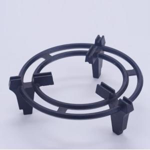 Black Round Diameter Pan Supports with Three Supports
