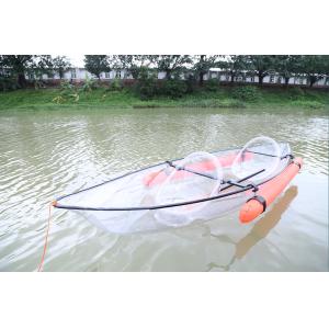 Buy cheap Transparent Polycarbonate plastic Transparent plastic kayak for two person product