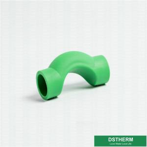 Welding Ppr Pipe Socket , Smooth Surface Plastic Cross Over Pipe Fitting