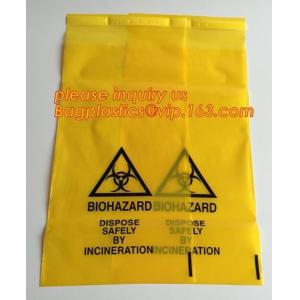 Buy cheap Extra large capacity biohazard drawtape trash bag interleaf coreless roll plastic garbage bag for hospital use, Industri from wholesalers