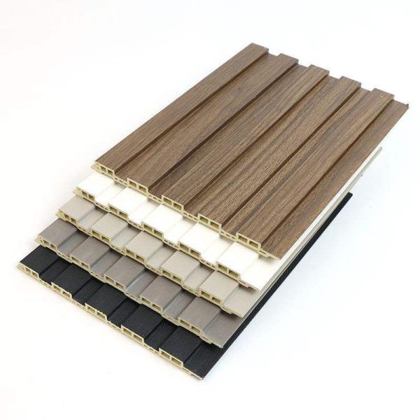 Quality Enhance Your Stylish Home Interiors with Modern PVC UV WPC Wall Panels: the Best Fluted Interior WPC Wall Panel Designs for sale