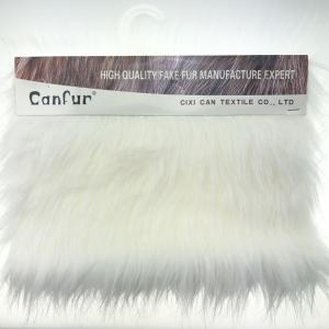 Buy cheap Plush and Luxurious Sherp Long Pile Faux Fur Fabric with 100% Polyester Back Material from wholesalers