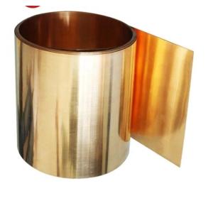 Flat Copper Strip Coil For Roof 0.3mm 0.4mm C27000 Cuzn36