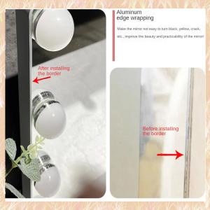 Elevate Your Beauty Routine with a Customizable Hollywood Mirror