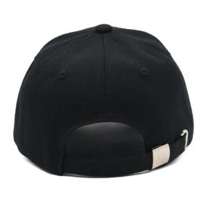 Customizable 6 Panel Baseball Cap With Adjustable Strap Closure