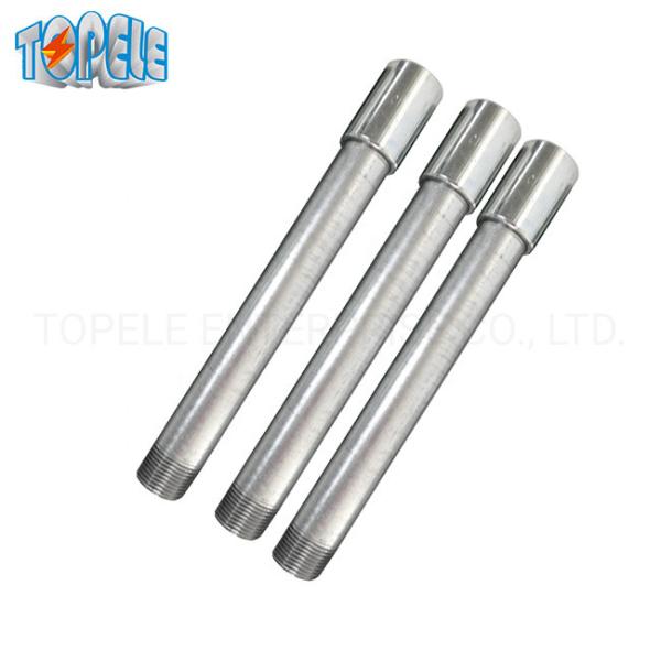 Quality Galvanized Steel 10ft Rigid Metal Conduit With Electroplated Couplings for sale