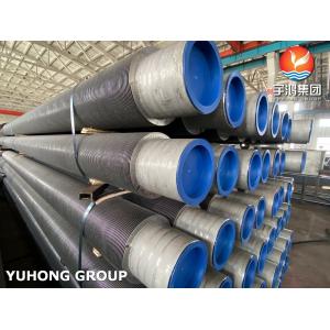 Buy cheap ASME SA312 TP304 Austenitic Stainless Steel High Frequency Welded Solid Fin Tube For Superheater from wholesalers