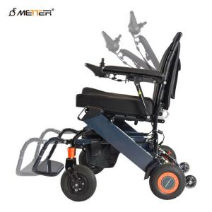 Buy cheap Lightweight Folding Motorized Wheelchair Aluminum Alloy from wholesalers