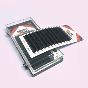 Buy cheap Natural Volume Lash Extensions , Steady Curl Mink Eyelash Extensions from wholesalers