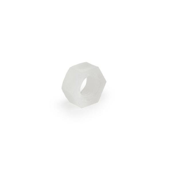 Coarse Thread PVDF Hex Nut With DIN/ISO Standard For Industrial Applications