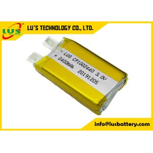 2400mah Lithium Battery Pack Customized CP1002440 LiMnO2 Primary Battery For
