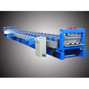 Buy cheap Steel Deck Roll Forming Machine with 90/100mm Shaft Cr12 Tool Steel Cutter from wholesalers