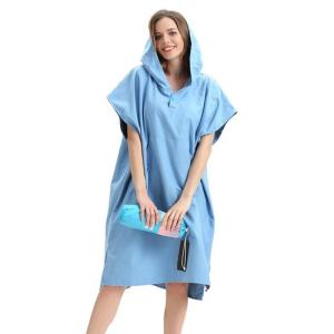 Buy cheap Quick Dry Lightweight Microfiber Poncho Towel Customized Microfiber Changing Poncho from wholesalers