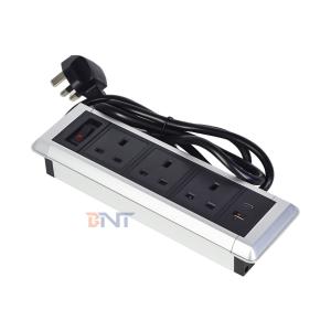 Buy cheap Desktop Multifunctional Power Sockets with 3AC Electric Embedded socket USB A+USB C Charging Sockets from wholesalers