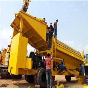 Buy cheap Gravity Gold Processing Plant Sluice Rotary Trommel Screen Machine from wholesalers